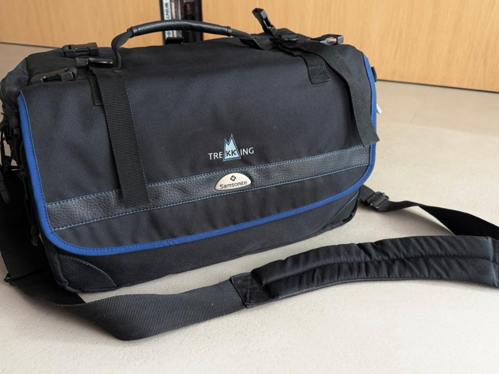 Samsonite trekking fototas, Audio, Tv en Foto, Fotografie | Fototassen, Ophalen, Zo goed als nieuw, Schoudertas, Overige merken