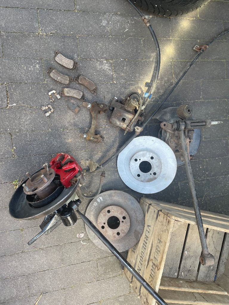 e10 corolla schijfremset, Ophalen, Gebruikt, Toyota