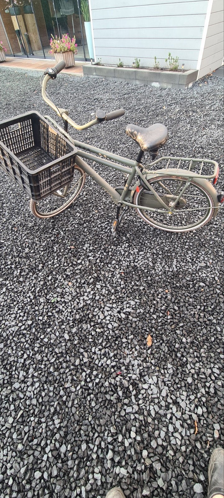 Cortina Transport U4 mini J24 inch Raw Stone Bridge Matt, Ophalen, Gebruikt, Terugtraprem, Gazelle