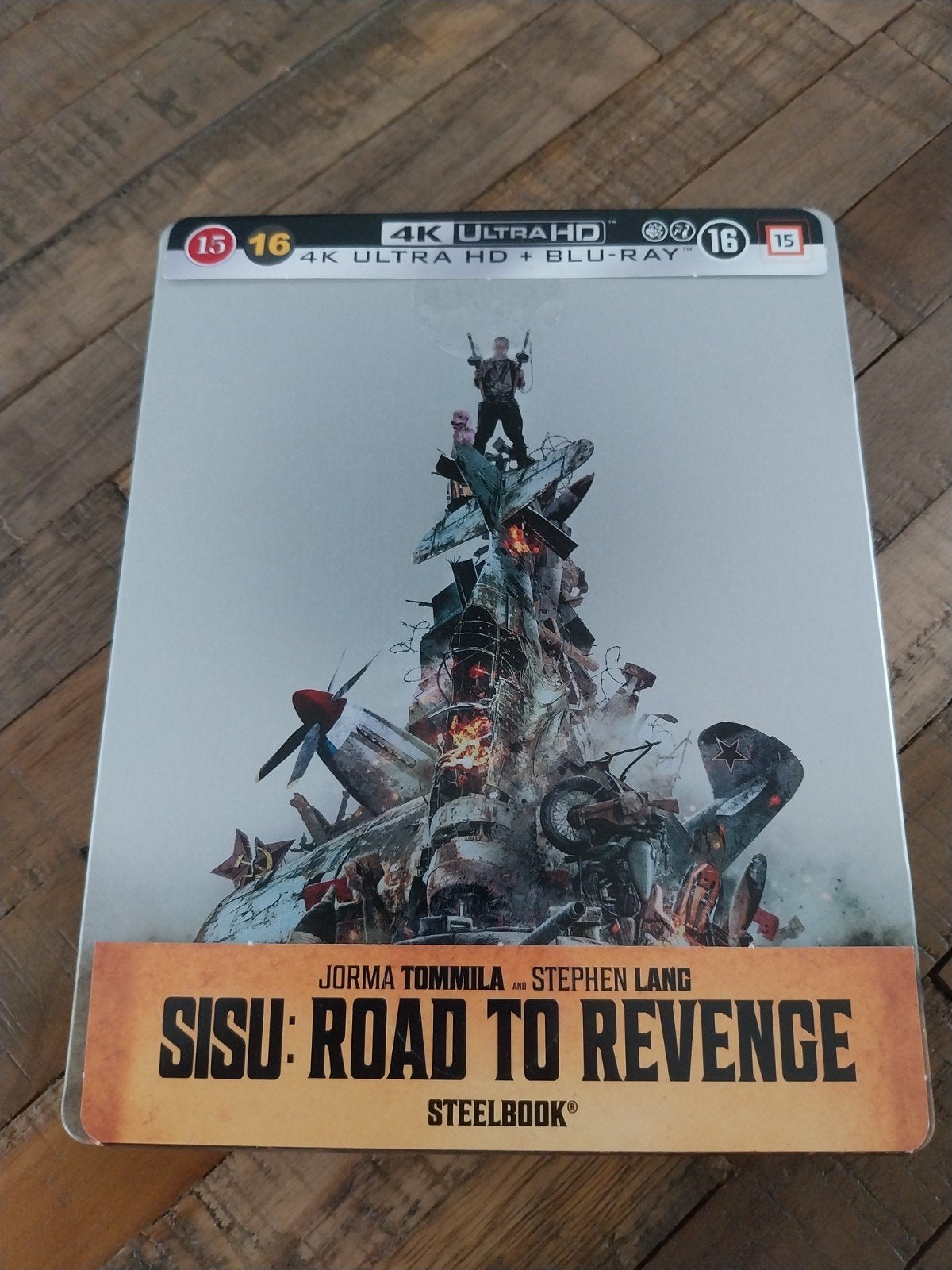 Sisu: Road to Revenge 4K Ultra HD + Blu-ray Steelbook, Vanaf 16 jaar, Film, Ophalen of Verzenden, Zo goed als nieuw