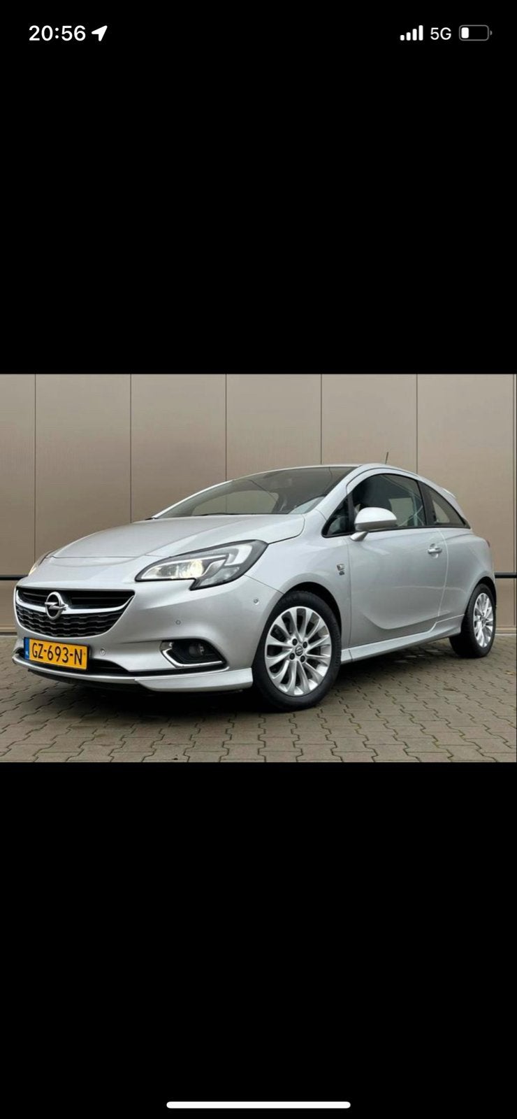 Opel Corsa  OPC-line 1.0T 66KW/90PK 3D 2015 Grijs, Voorwielaandrijving, 1063 kg, Origineel Nederlands, 1200 kg
