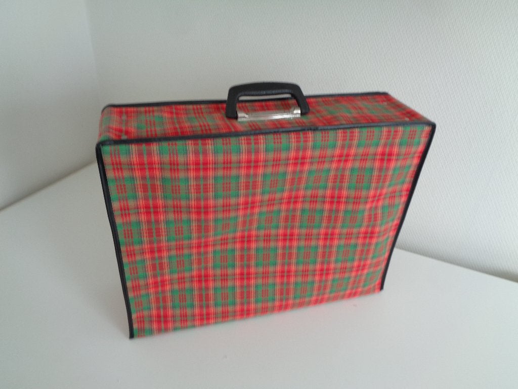 Vintage retro leuke koffertje., Ophalen of Verzenden, Huis en Inrichting