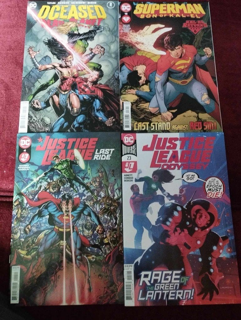 Div comics dc, Ophalen, Amerika, Nieuw, Meerdere comics