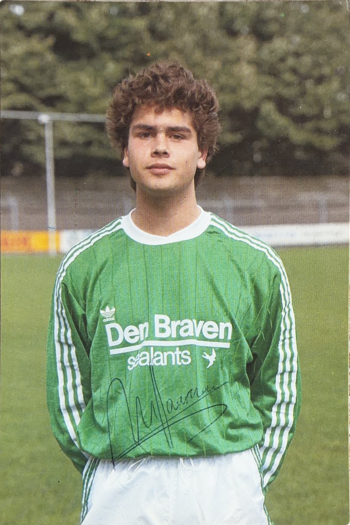 Spelerskaart Mark Haarman - NAC Breda - seizoen 1988/1989, Ophalen of Verzenden, Zo goed als nieuw, NAC Breda, Spelerskaart