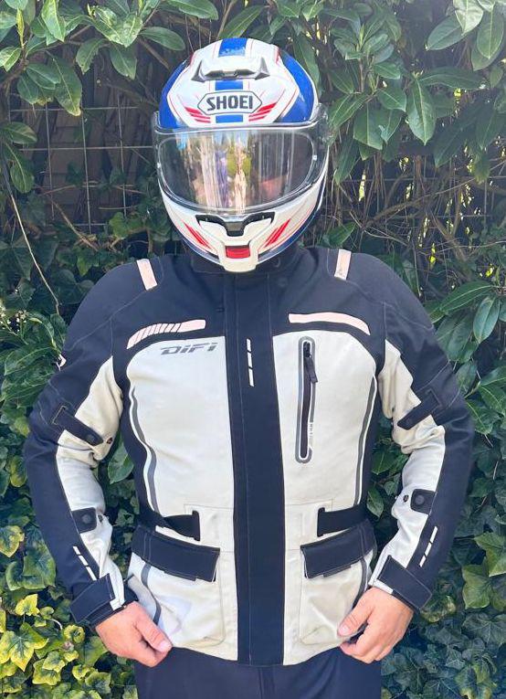 Difi motorjas textiel - XXL - Nette staat., Motoren, Ophalen, Tweedehands, Heren, Jas | textiel