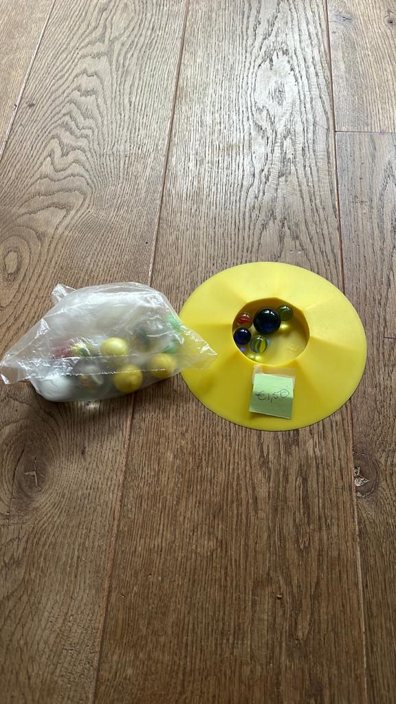 knikkers met knikkerpotje (alles 2+2 GRATIS), Ophalen of Verzenden, Zo goed als nieuw, Jongen of Meisje