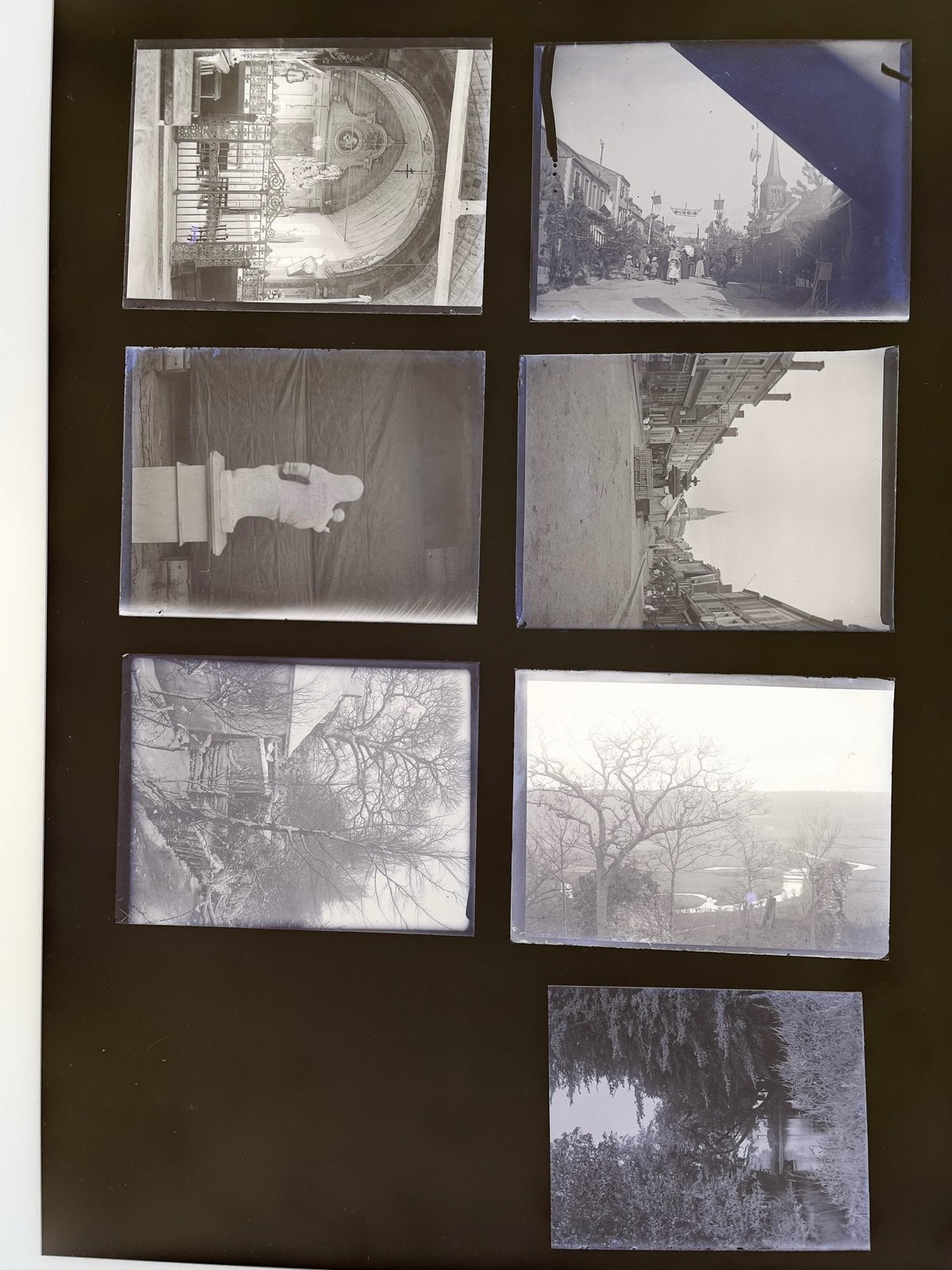14 Glasnegatieven 9 x 12 cm, Gebruikt, Foto, Ophalen of Verzenden, Voor 1940
