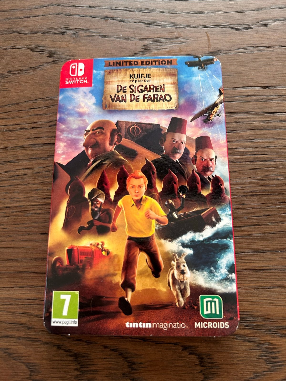 Nintendo Switch Kuifje De Sigaren van de Farao - Limited Ed., 1 speler, Zo goed als nieuw, Vanaf 7 jaar, Ophalen