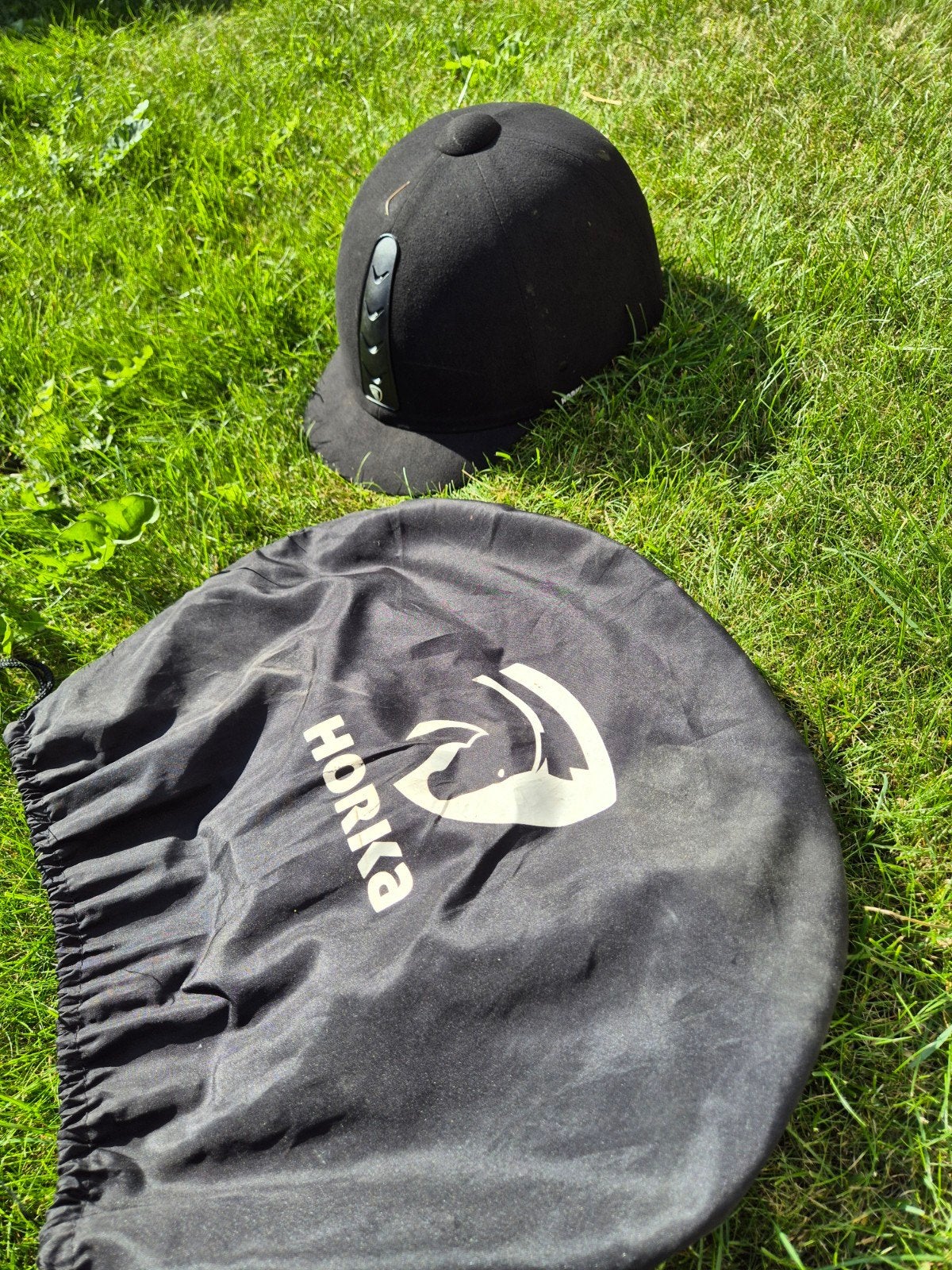 Horka Cap maat 57, Ophalen of Verzenden, Zo goed als nieuw, Dressuur