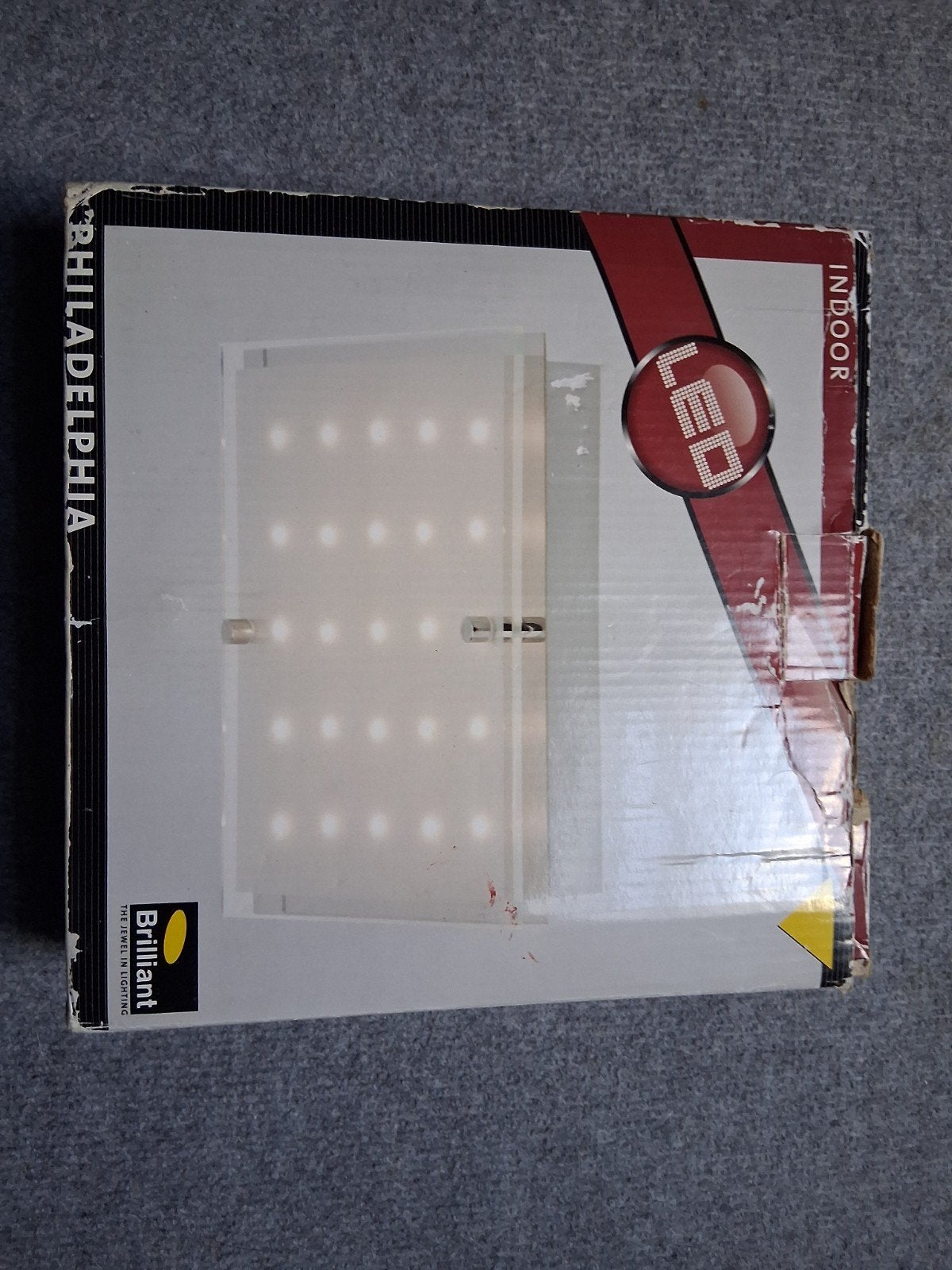 Brilliant Philadelphia LED Plafondlamp - Nieuw in doos, Modern, LED, Nieuw, Ophalen of Verzenden