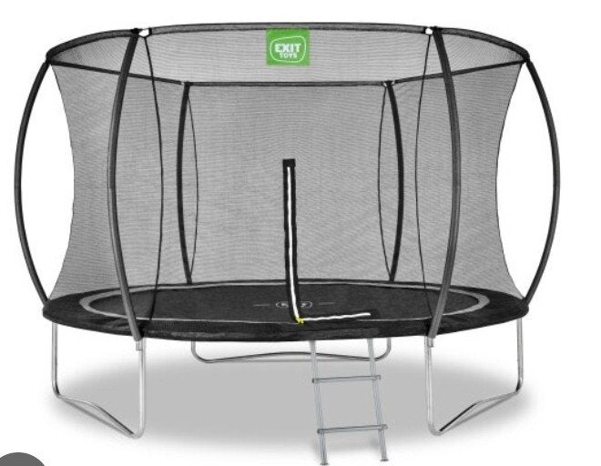 Veiligheidsnet en frame EXIT Black Edition Trampoline 305cm, Ophalen, Nieuw