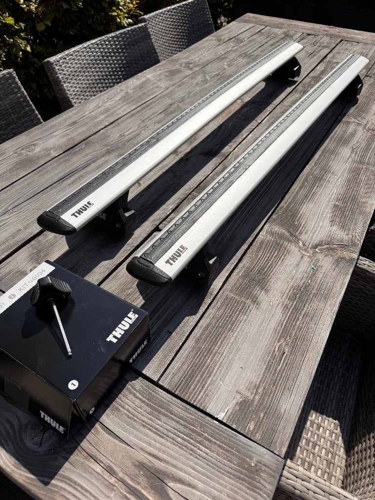 Thule Wingbar Dakdragers (Skoda Enyaq - Hyundai Kona), Auto diversen, Dakdragers, Ophalen, Zo goed als nieuw