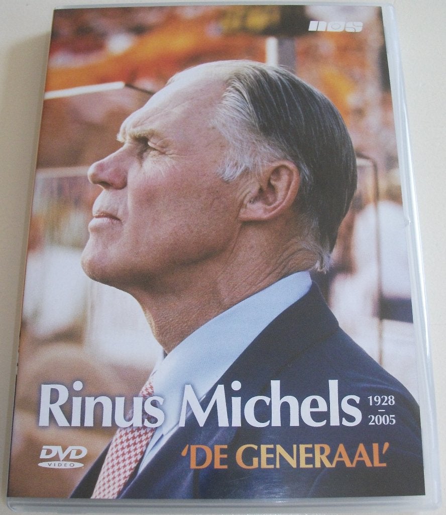 Dvd *** RINUS MICHELS 1928-2005 *** 'De Generaal', Voetbal, Alle leeftijden, Ophalen of Verzenden, Zo goed als nieuw