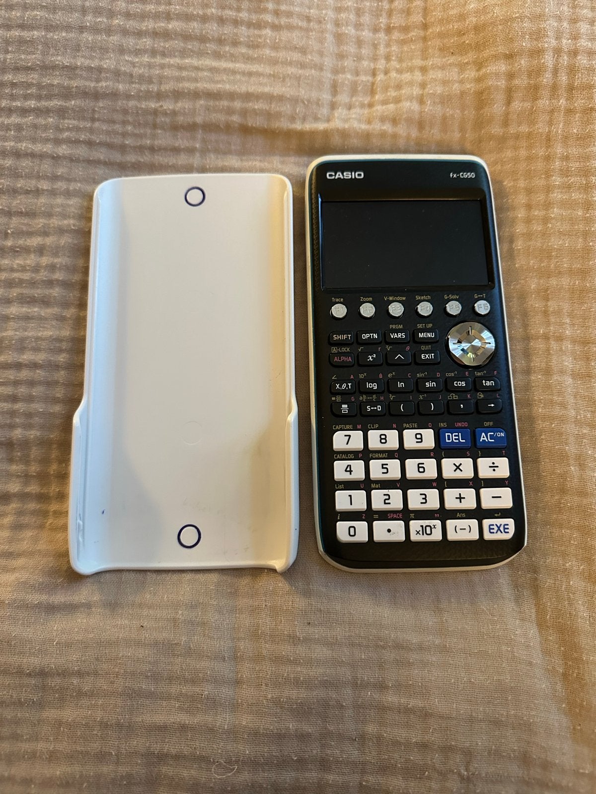 Casio fx-CG50 Grafische Rekenmachine, Ophalen of Verzenden, Grafische rekenmachine, Zo goed als nieuw