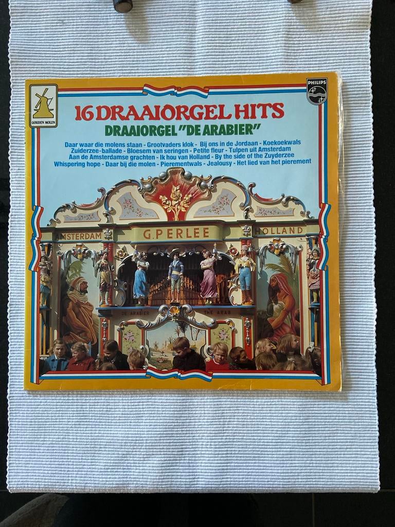 16 Draaiorgel Hits - Draaiorgel "De Arabier" LP, Ophalen of Verzenden, 1970 - 1979, Gebruikt, 12 inch