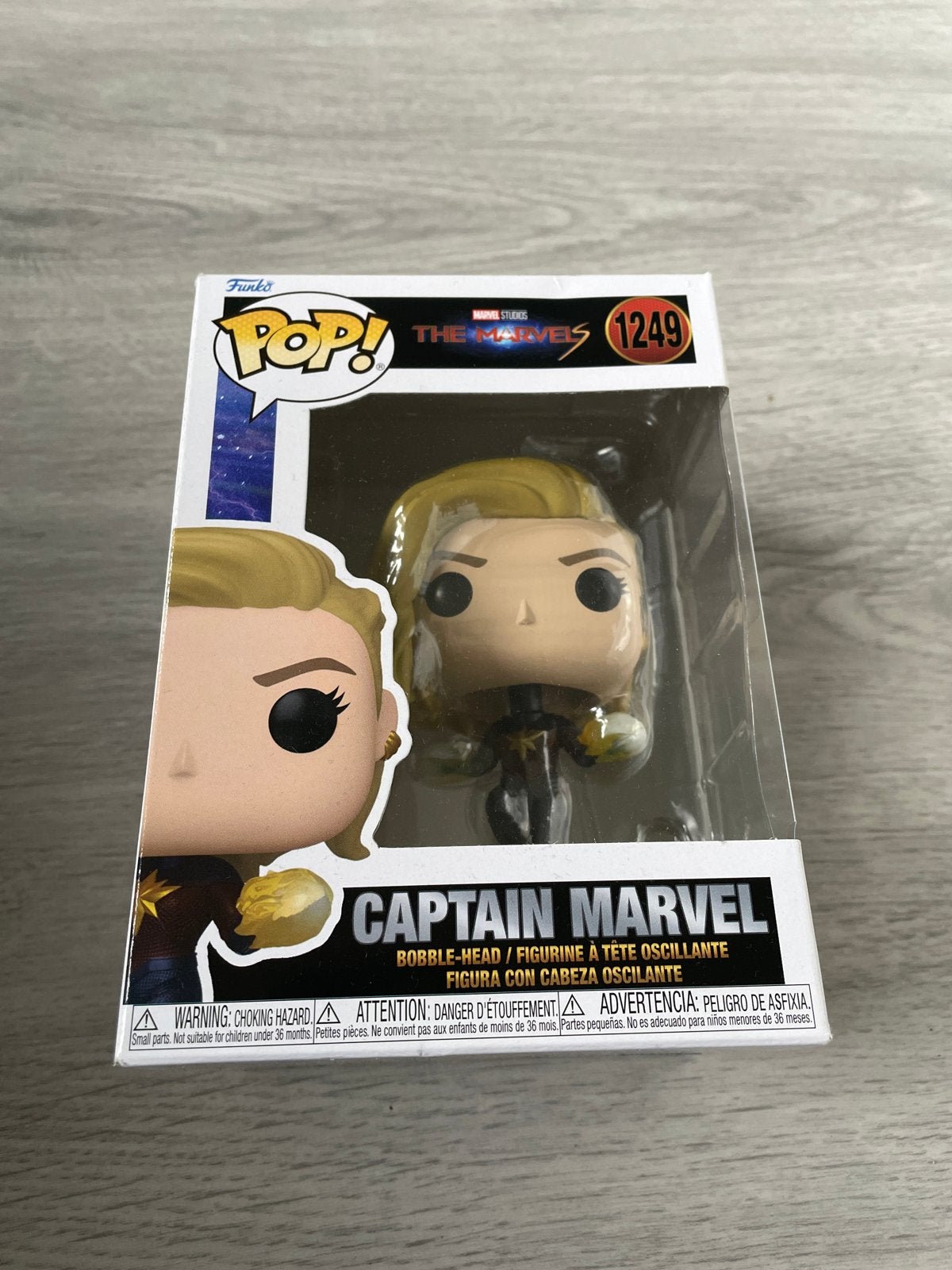 Funko Pop! The Marvels - Captain Marvel #1249, Ophalen of Verzenden, Nieuw