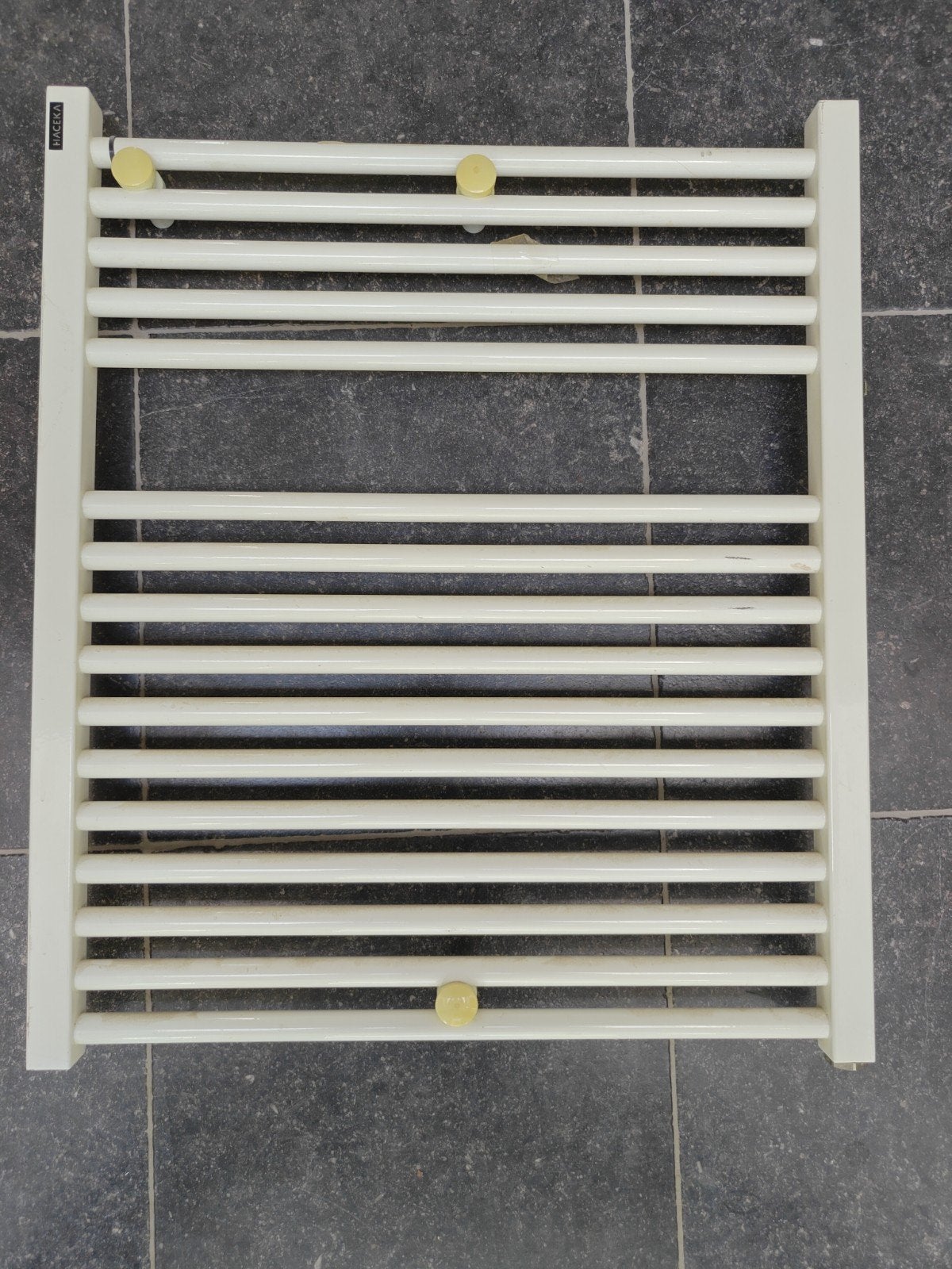 Maceka handdoekradiator, crème wit, Doe-het-zelf en Verbouw, Verwarming en Radiatoren, Nieuw, Radiator, 80 cm of meer, Minder dan 60 cm