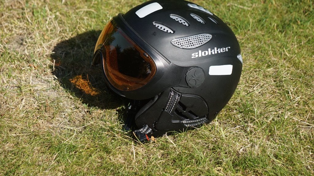 Skihelm, Zo goed als nieuw, Kleding, Skiën, Minder dan 100 cm