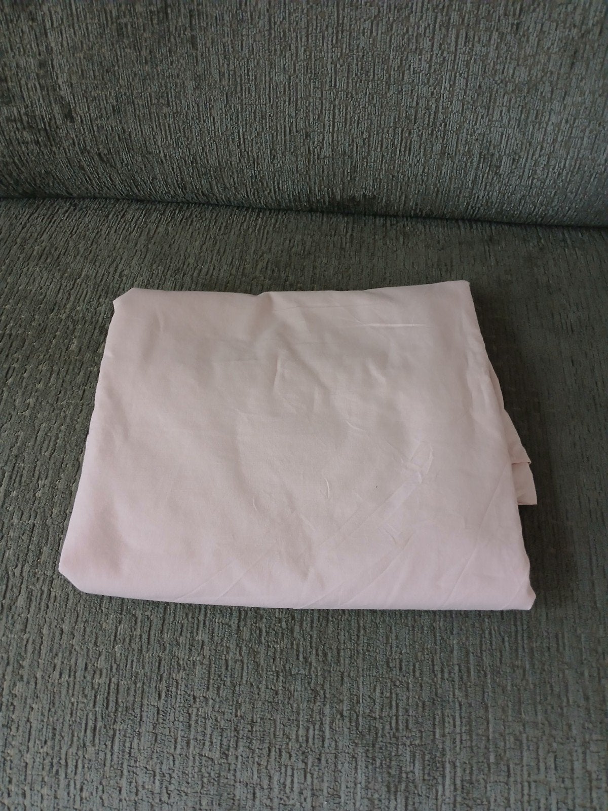 IKEA licht roze laken 240260 100% katoen weinig gebruikt, Gebruikt, Katoen, Tweepersoons, Ophalen of Verzenden