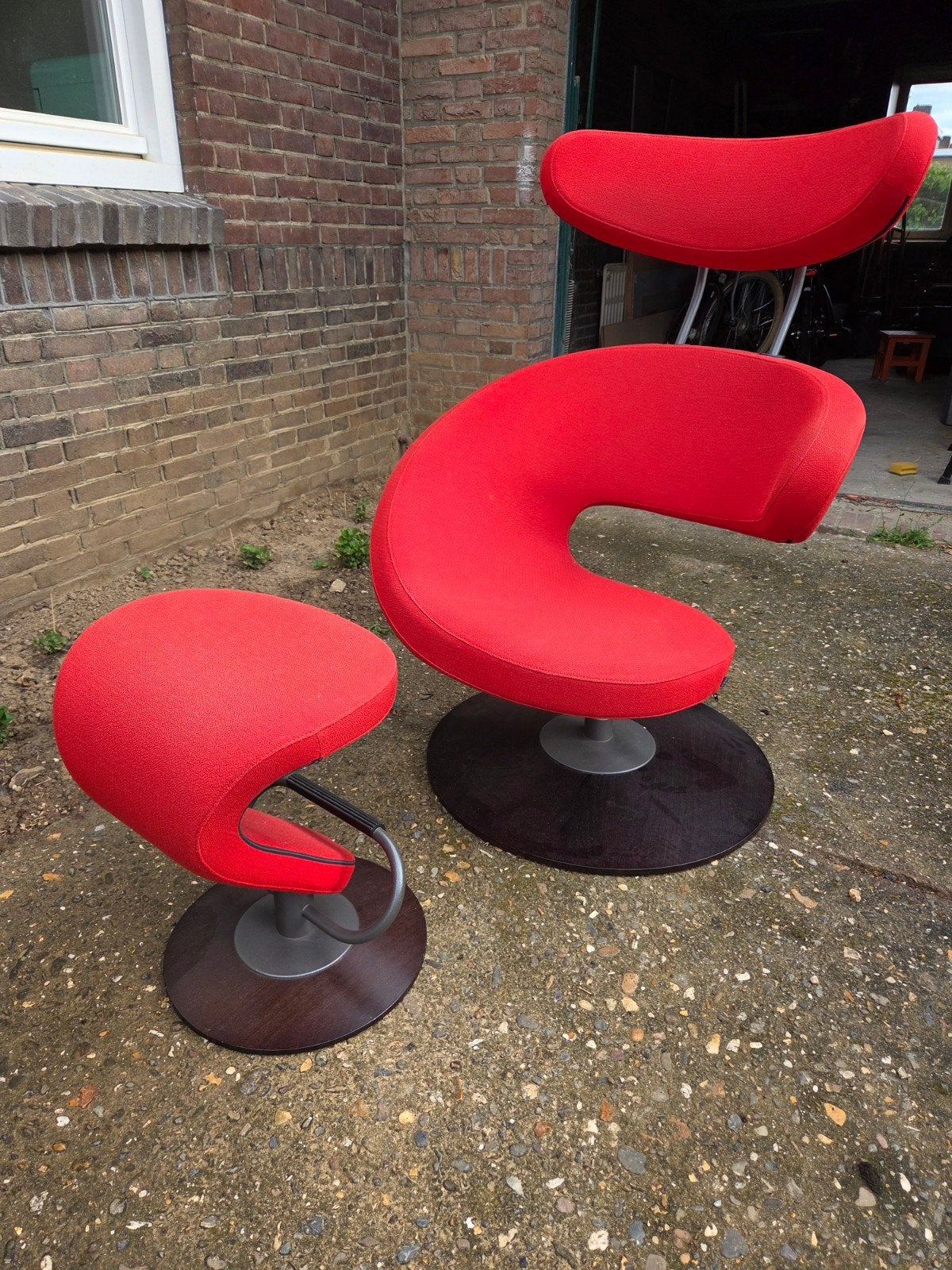 Stokke Varier Peel (Rood), Ophalen, Rood, Stof, Eén