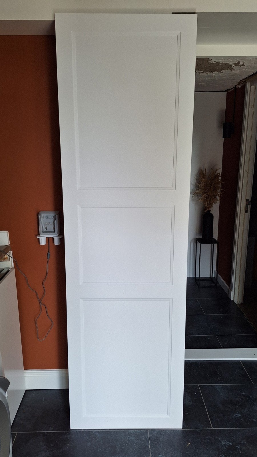 IKEA Bodbyn kastdeur wit 60x200 cm, Ophalen, 200 cm of meer, Wit, Nieuw