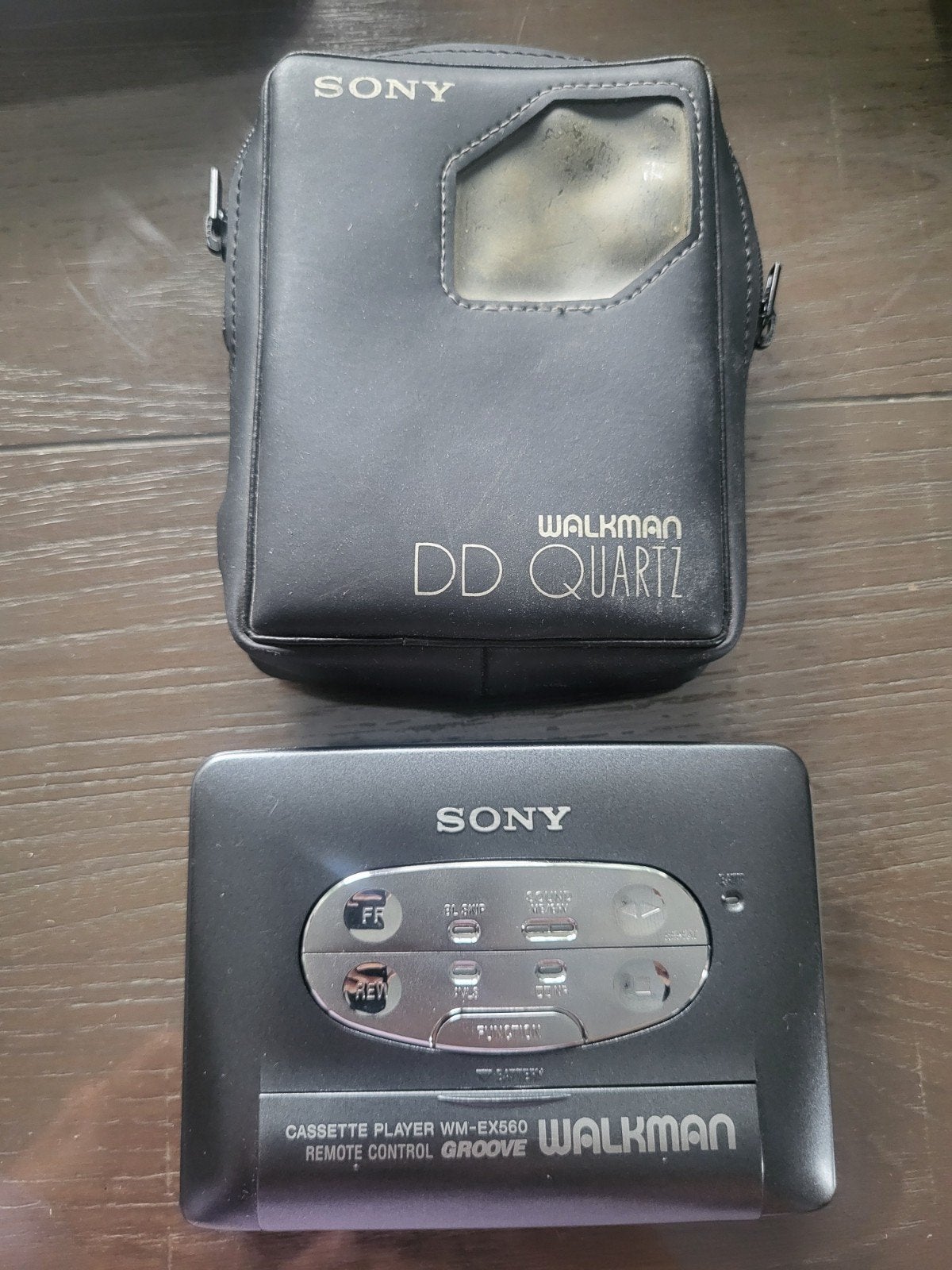 Sony Walkman WM-EX560 met hoesje, Ophalen of Verzenden, Walkman