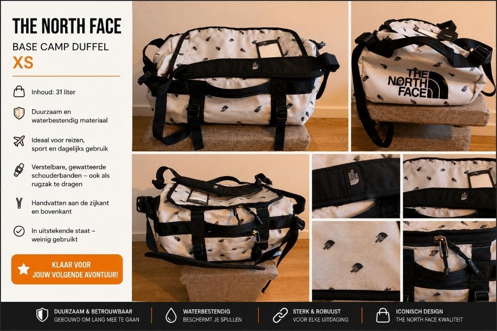 The north face Base camp reistas XS, Sieraden, Tassen en Uiterlijk, Tassen | Reistassen en Weekendtassen, Ophalen of Verzenden