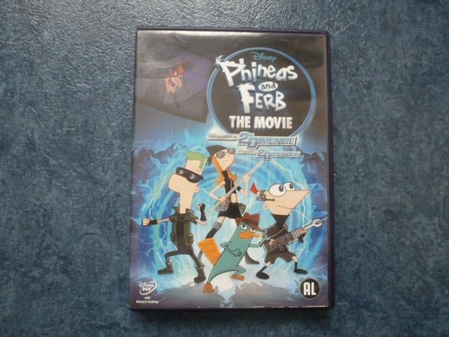 leuke dvd PHINEAS AND FERB 2e dementie, Cd's en Dvd's, Tekenfilm, Alle leeftijden, Overige soorten, Ophalen of Verzenden