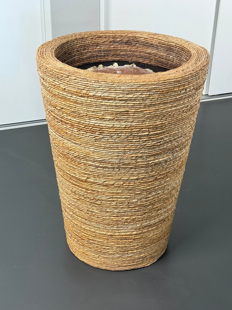 Plantenbak gevlochten voor binnen, Tuin en Terras, Bloembakken en Plantenbakken, Ophalen, Minder dan 30 cm, Rond, Binnen