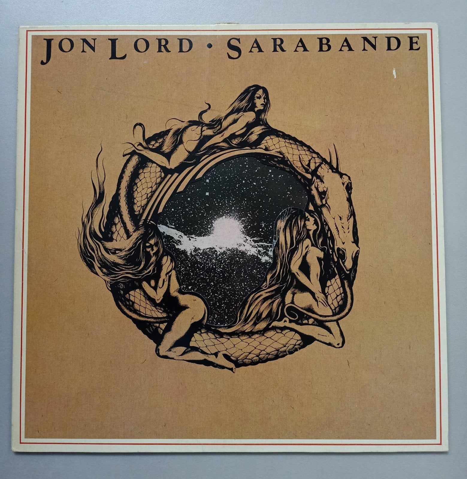 Jon Lord (Deep Purple) - Sarabande LP (Hör zu, 1976), Inclusief binnenhoes, Ophalen of Verzenden, Gebruikt, 12 inch