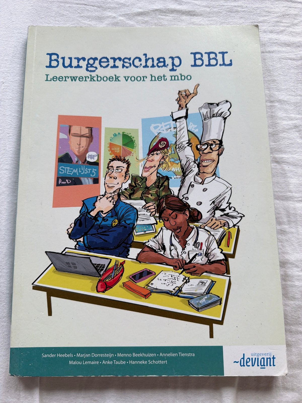 Burgerschap BBL Leerwerkboek voor het MBO, Boeken, Ophalen of Verzenden, Gamma, Gelezen, MBO