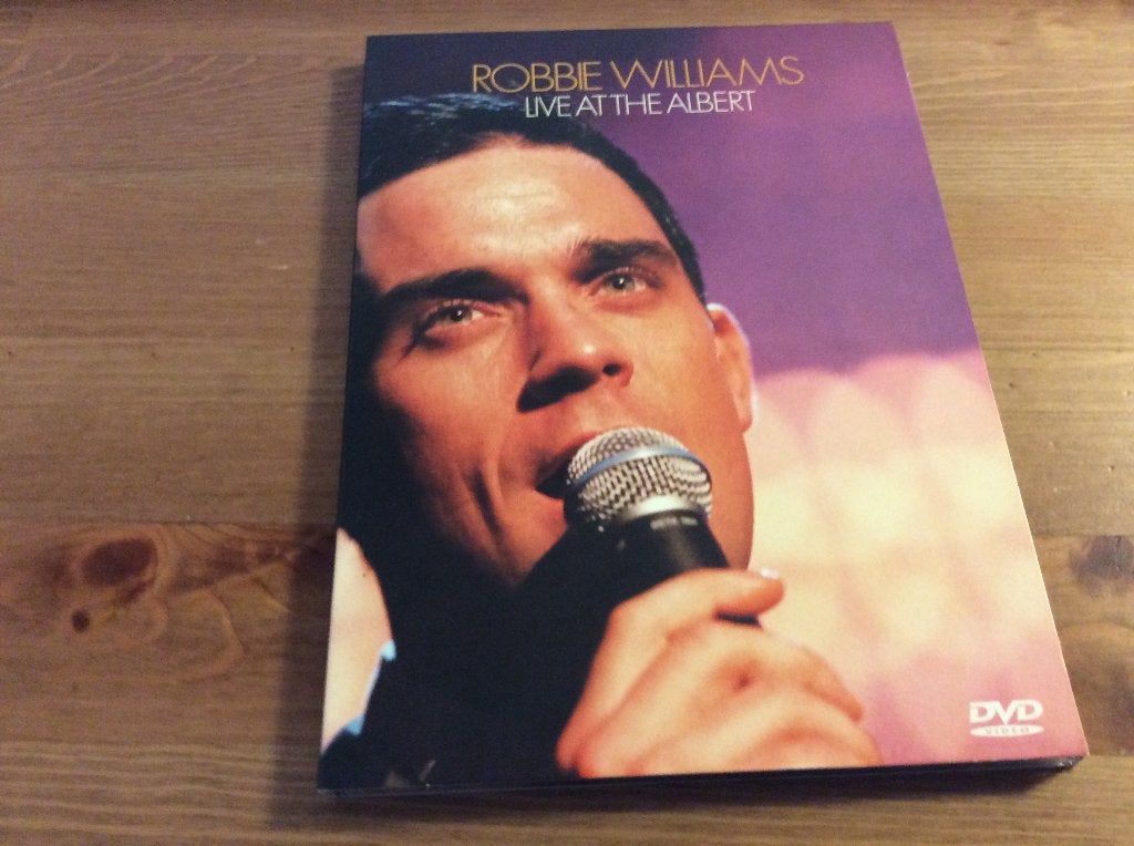 dvd Robbie Williams Live at the Albert, Alle leeftijden, Ophalen of Verzenden, Gebruikt, Concert
