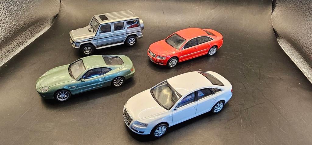 4 autootjes, Hobby en Vrije tijd, Modelauto's | 1:87, Ophalen of Verzenden, Auto, Overige merken