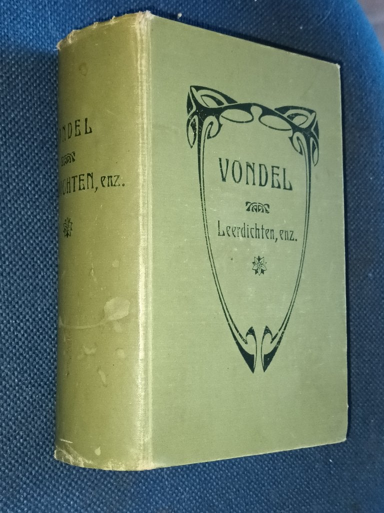 Vondel - Leerdichten, enz., Ophalen of Verzenden, Gelezen, Vondel, Eén auteur