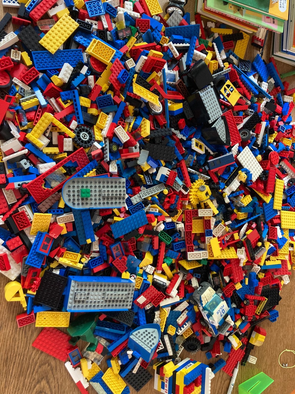 Ruim 7 kilo oude lego, Ophalen of Verzenden, Gebruikt