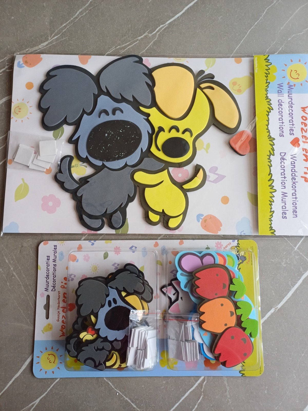 MUURSTICKERS VAN WOEZEL EN PIP, Ophalen of Verzenden, Nieuw, Wanddecoratie