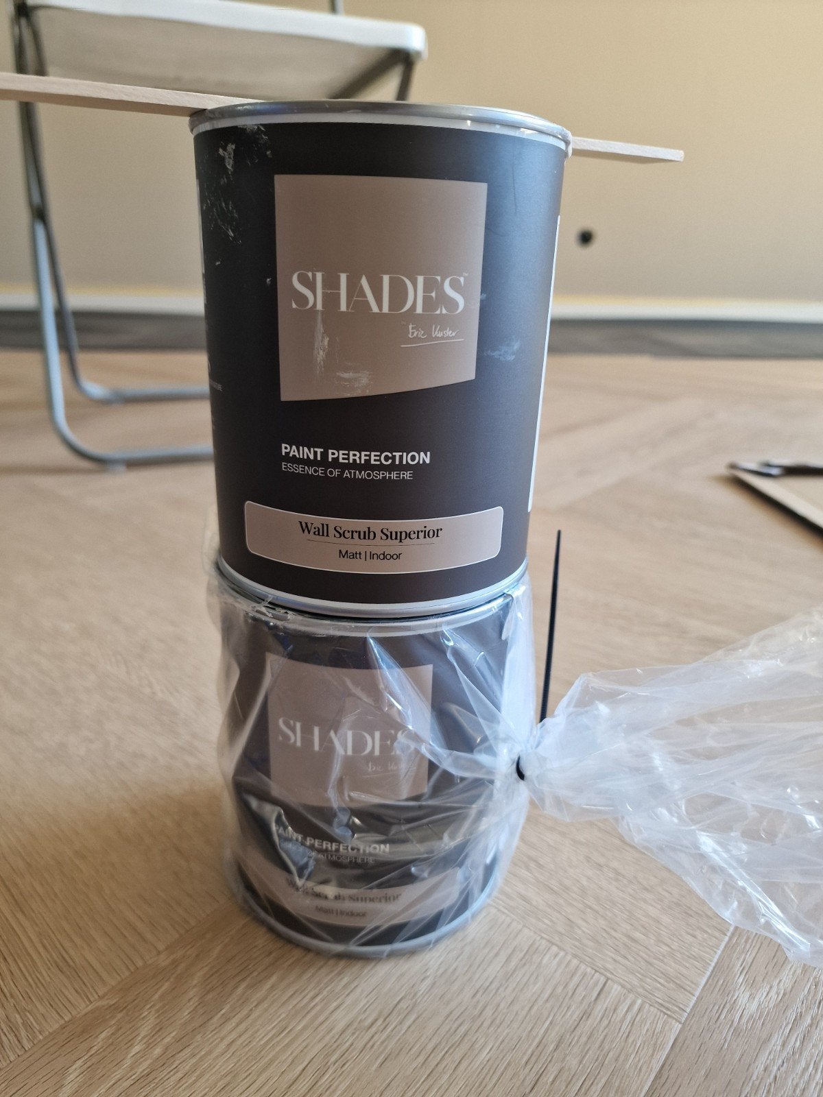 Shades by Eric Kuster Wall Scrub Superior Muurverf Dune, Bruin, Nieuw, Ophalen of Verzenden, Verf