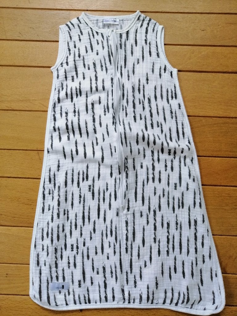 CARLIJN Q slaapzak wit zwart 90 cm, Ophalen of Verzenden, 90 cm, Ademend, Slaapzak