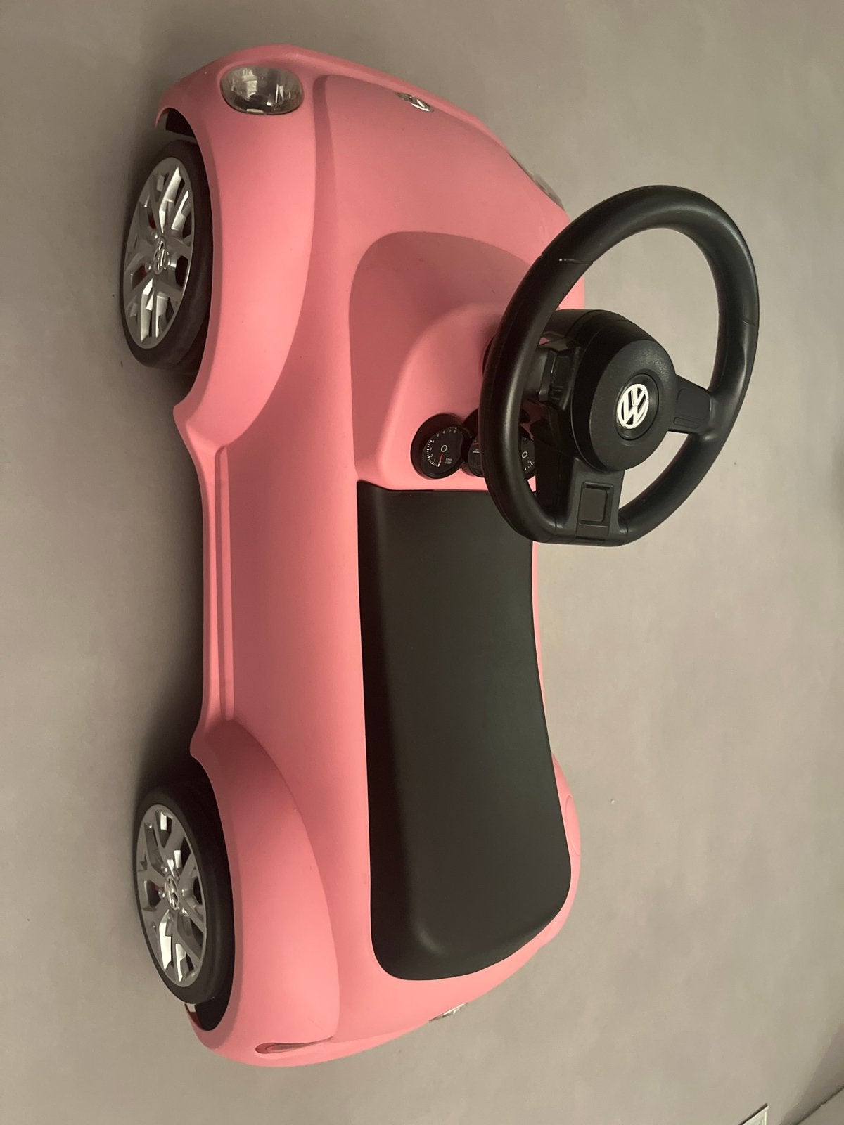 Roze Volkswagen Beetle loopauto voor kinderen, Ophalen, Gebruikt