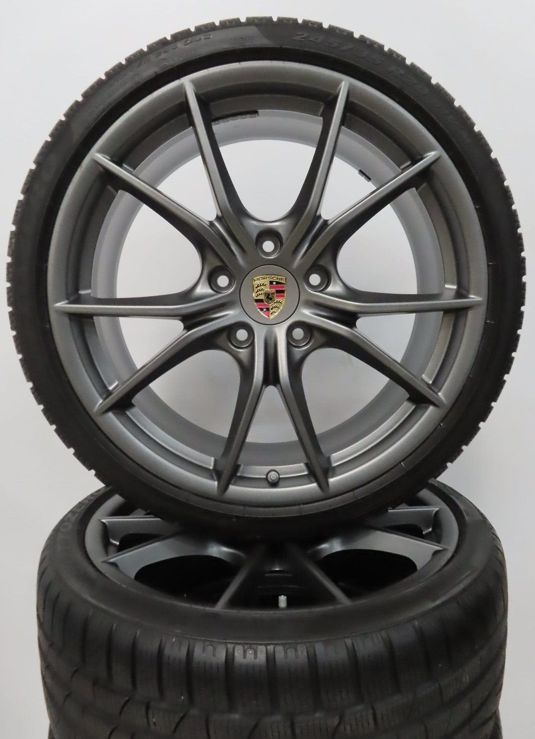 Porsche 20 inch Origineel 911 991.2 MKII velgen winterbanden, Gebruikt, -, -, Banden en Velgen