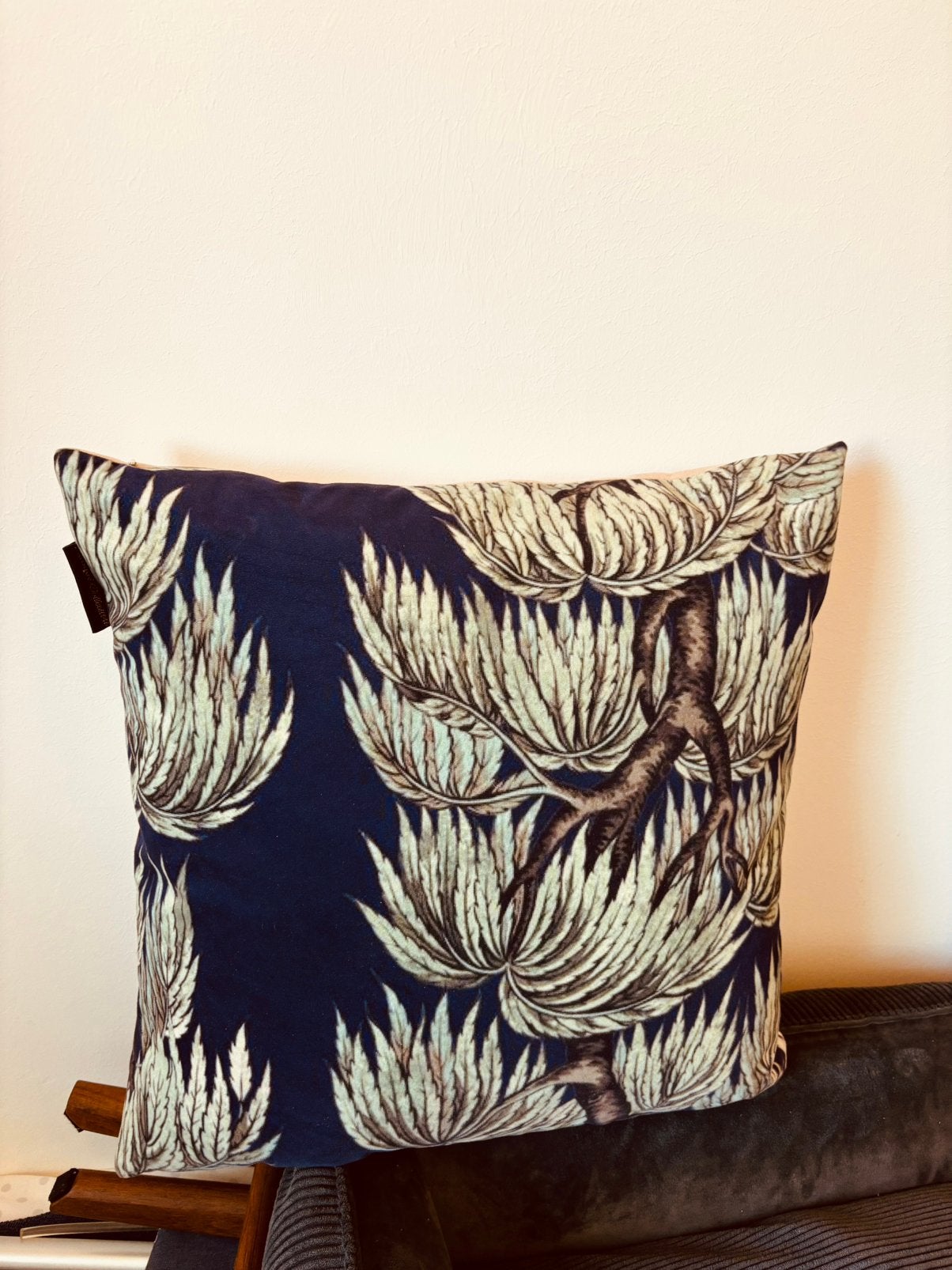 Div kussens, Ophalen of Verzenden, Zo goed als nieuw, Blauw, Vierkant