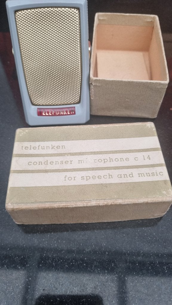 Telefunken Condenser microfoon C14 (zeldzaam), Verzamelen, Ophalen, Overige typen