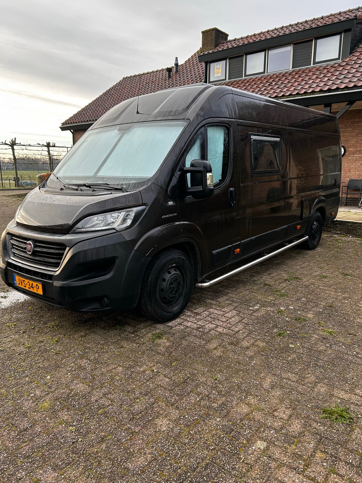 Fiat Ducato 640 Mooie basis voor zelfbouw camper, Chemisch toilet, Buscamper of Camperbus, Dakluik, 6 tot 7 meter
