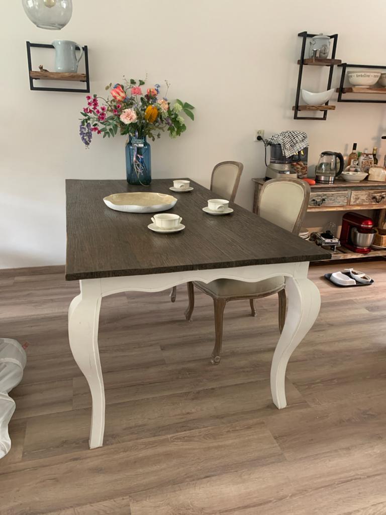 Robuuste eettafel, Ophalen, 100 tot 150 cm, 50 tot 100 cm, Zo goed als nieuw