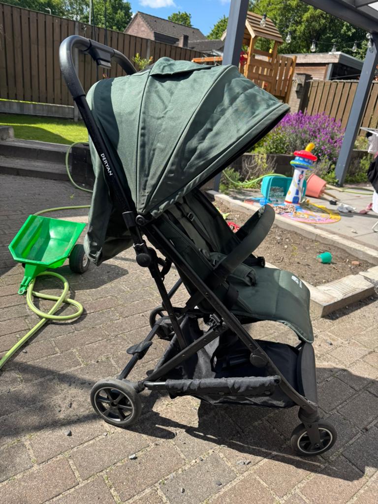 Deryan en hamilton buggy, Kinderen en Baby's, Buggy's, Ophalen, Zo goed als nieuw, Overige merken, Verstelbare rugleuning
