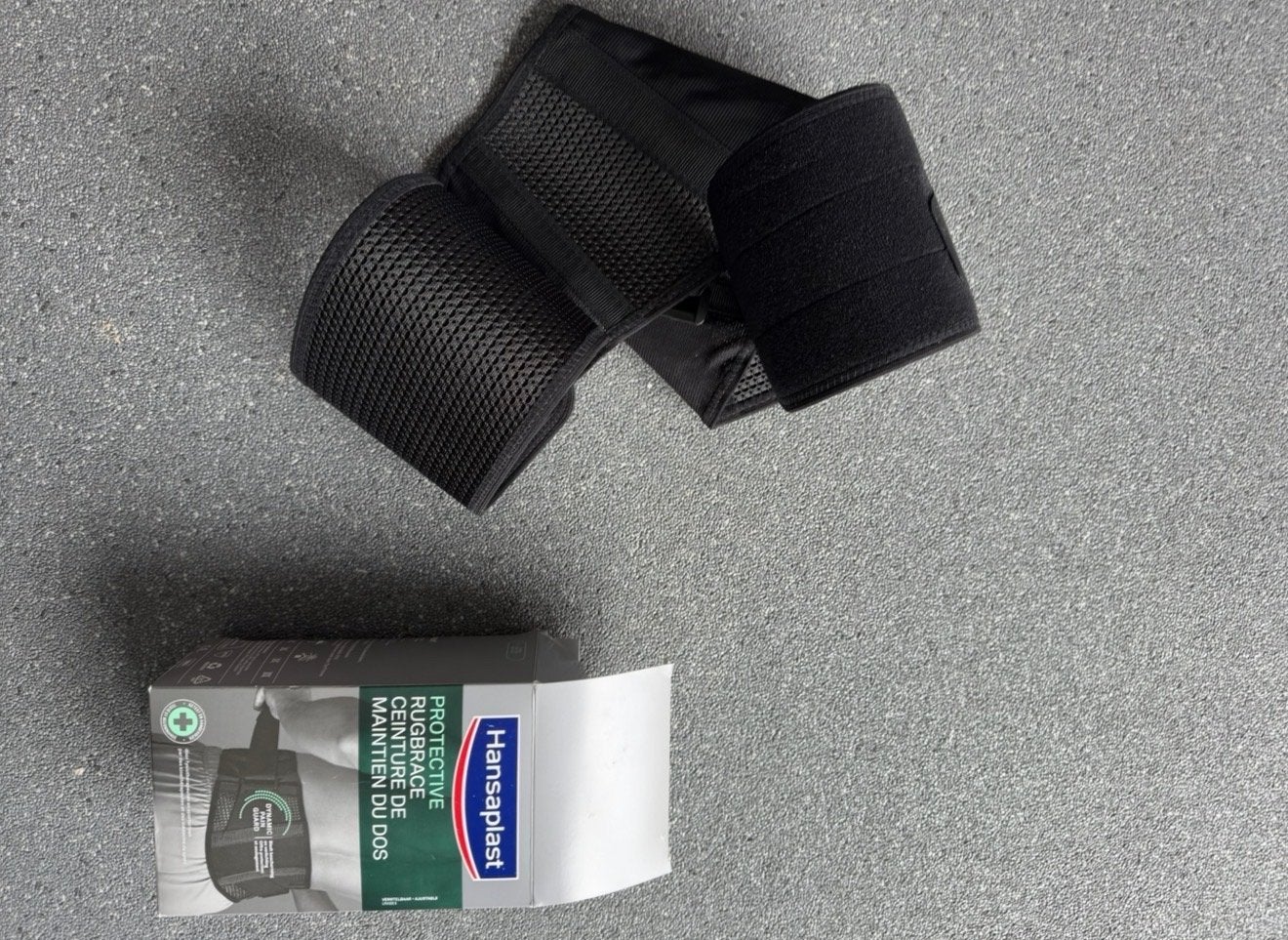 Protective rugbrace hansaplast, Ophalen