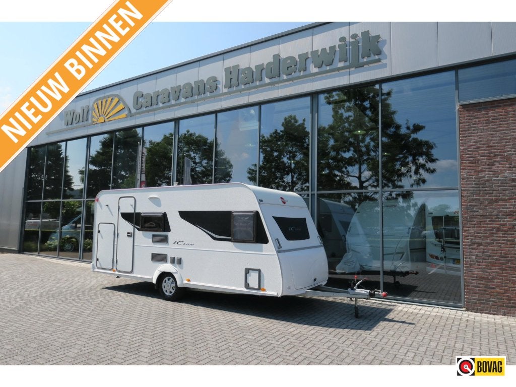 Bürstner IC Line 495 TK INCL VOORTENT+GARAGE, Schokbreker, Overige typen, Bedrijf, Treinzit