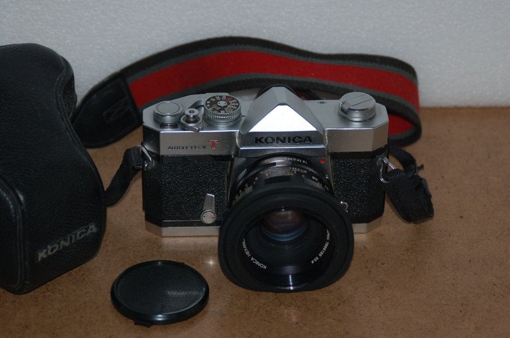 Konica Autoreflex T, Ophalen, Gebruikt, Spiegelreflex, Konica