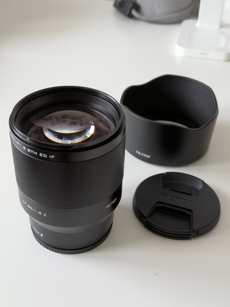 Viltrox 85mm f/1.8 lens voor Nikon Z, Audio, Tv en Foto, 85 mm, Autofocus, Nikon Z-mount, Zo goed als nieuw