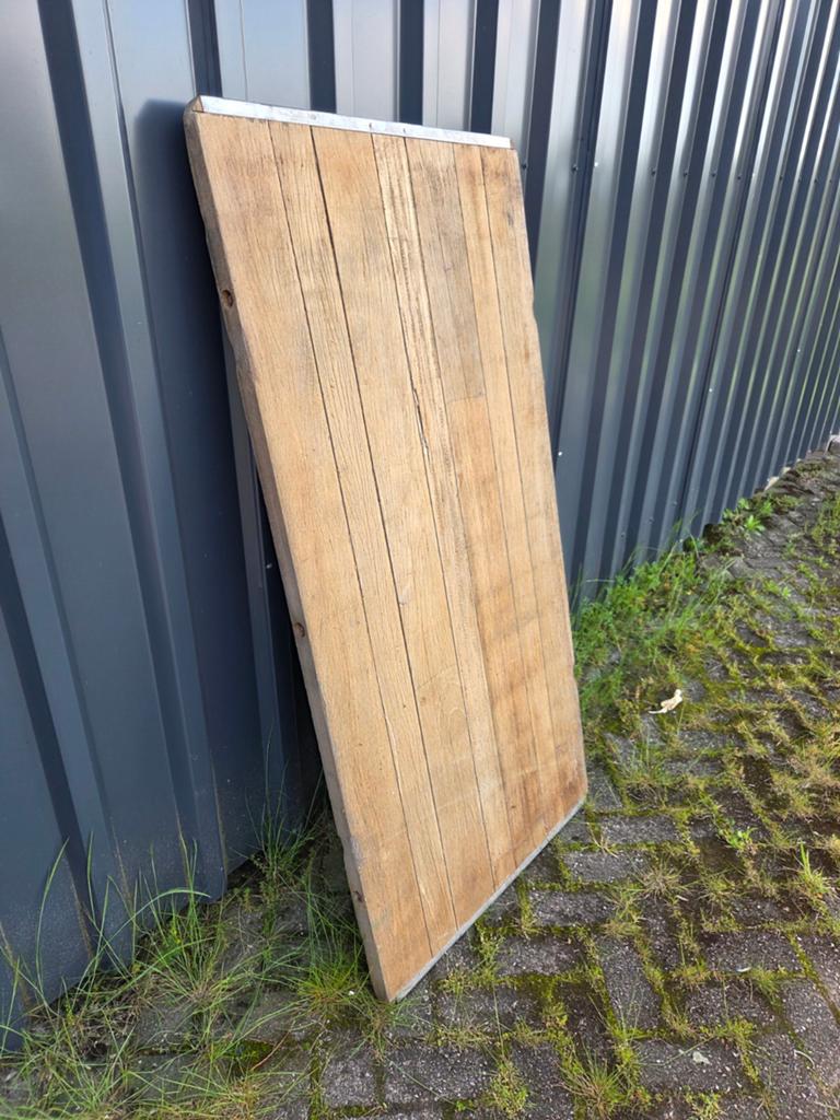 Steenschot leuk als tuintafel blad, Ophalen, Rechthoekig, 100 tot 150 cm, 50 tot 100 cm